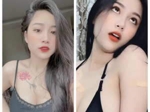 Em công nhân 2k3 xinh đẹp live móc bím chào đại gia